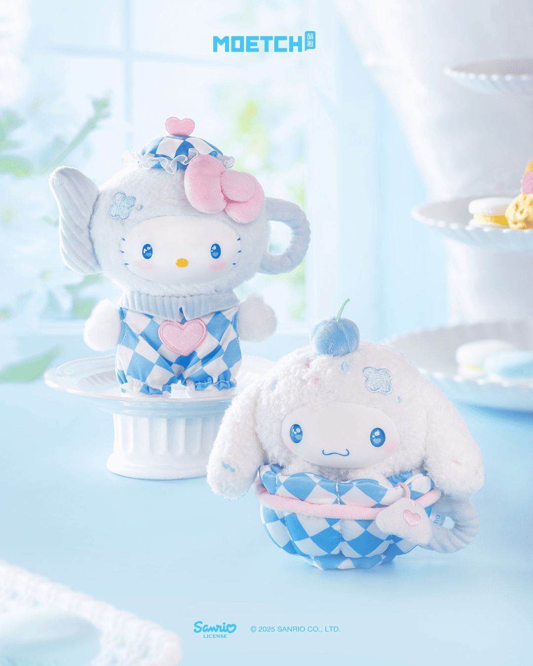 【際洋文化】Sanrio characters悸動之藍系列毛絨捏捏樂, , large