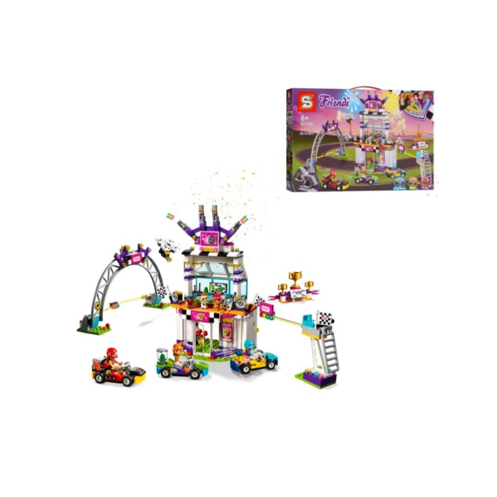  [Brick Republic]SY 1160 Grand Competition Day / Best Friends Series &ndash; Girl (Educational Building Blocks), , large