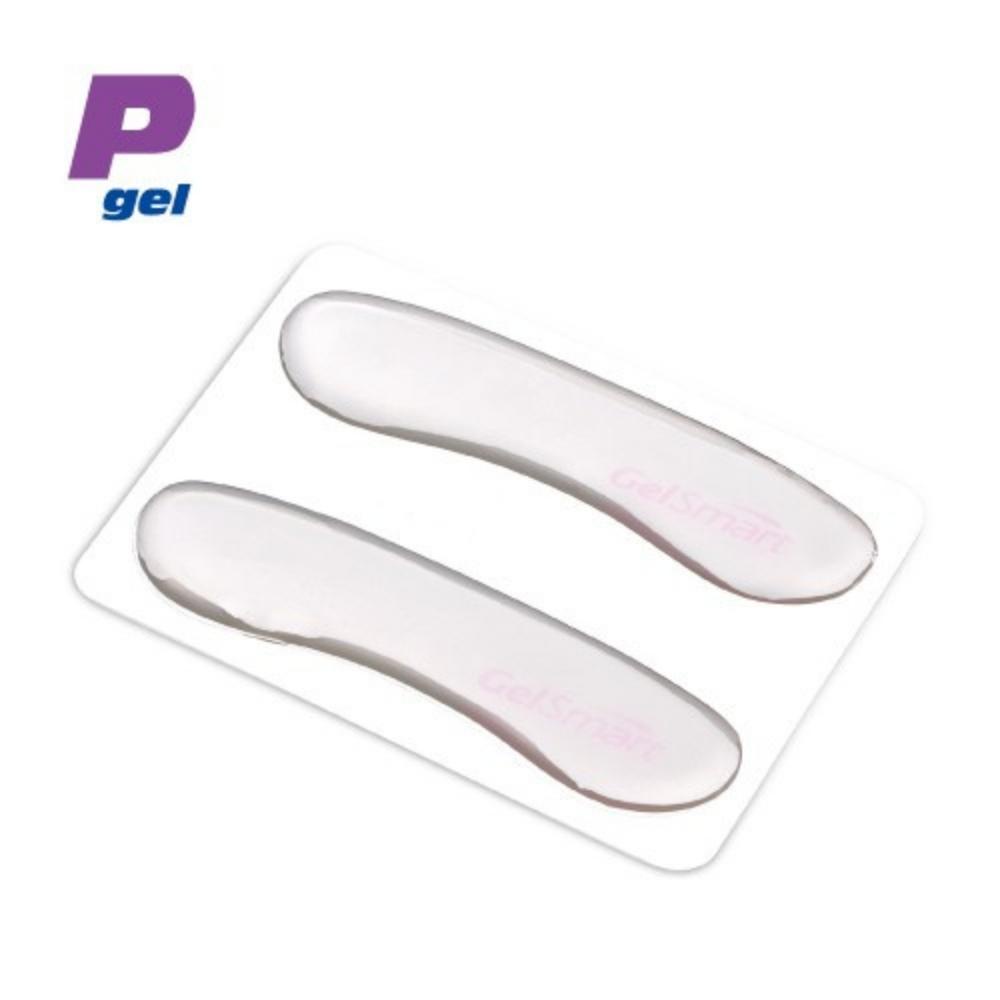 【GelSmart吉斯邁】凝膠腳跟防磨貼片-2片裝(可自行黏貼位置、避免摩擦不適、PU-UG8101), , large