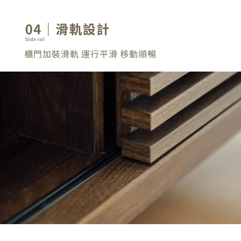 電視櫃 收納櫃 置物櫃 櫥櫃 TV171, 胡桃色, large