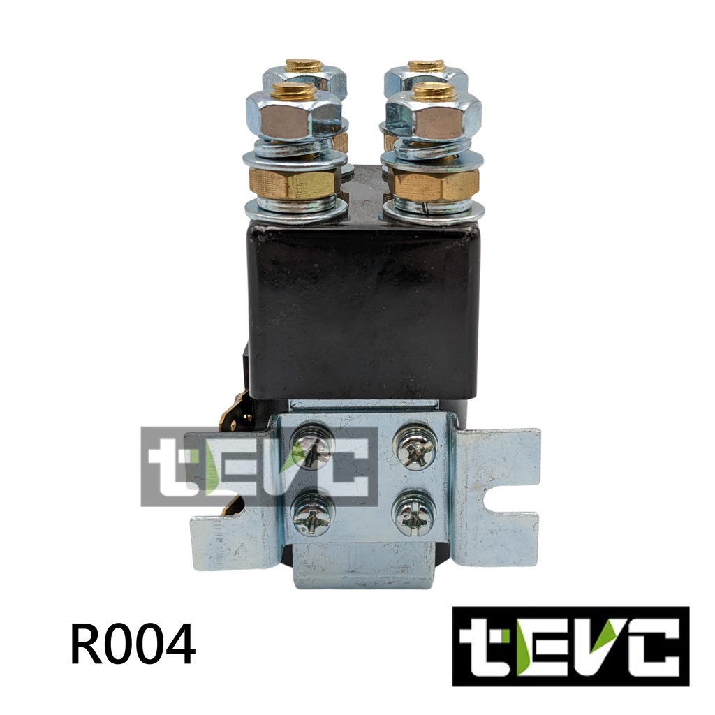 《tevc》R004 直流接觸器 兩路 常開 大電流 繼電器 100A 電動車 球車 代步車 DC 48V, , large
