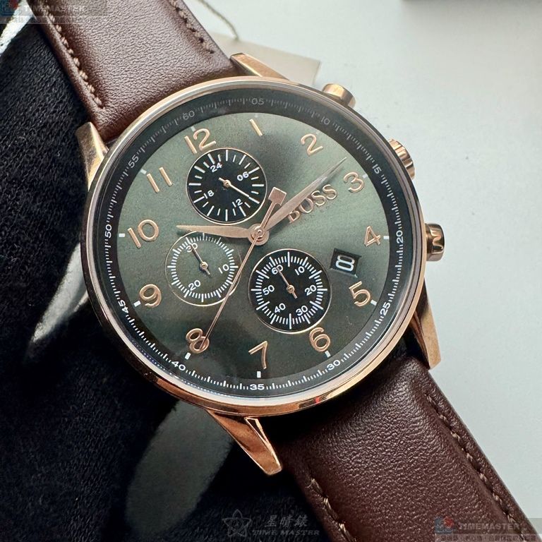 [TIMEMASTER] BOSS watch, 44mm, HB1513496, , large