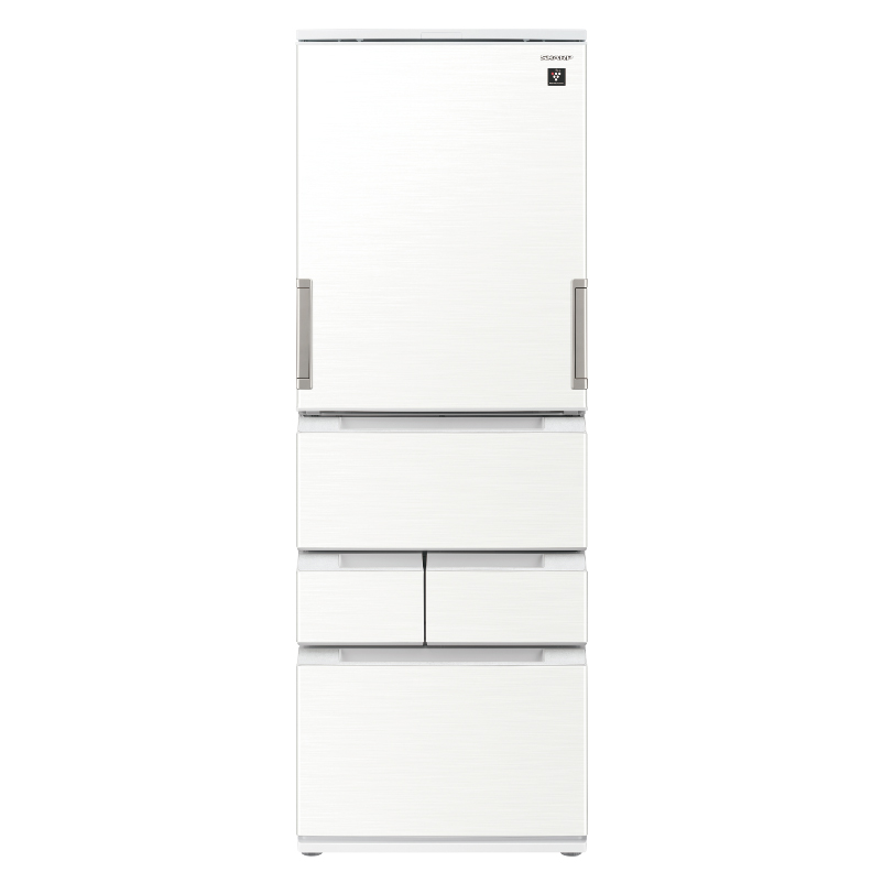 SHARP SJ-PW46KT-W左右開五門除菌冰箱_白, , large