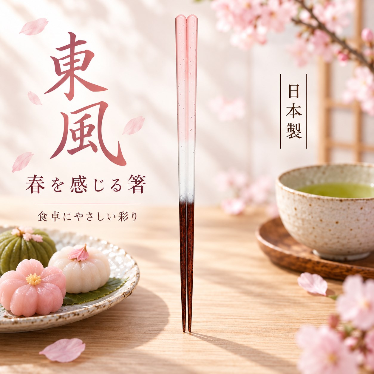 【HIYASU日安工坊】日本工藝箸-東風, , large