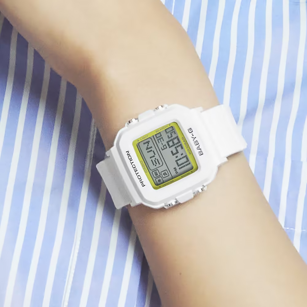 CASIO 卡西歐 BABY-G 30週年 手錶和錶殼吊飾套組 女錶 BGD-10K-7, , large
