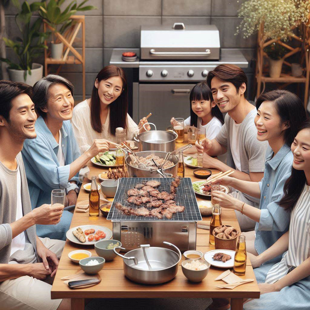 【HomeMax】正304不鏽鋼方格烤肉網30x48cm/40x60cm/燒烤網/BBQ/SGS認證/安全無毒/可重複使用●台灣製造●, , large