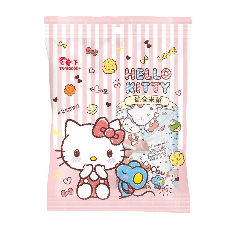HELLO KITTY MIX RICE CRACKER, , large