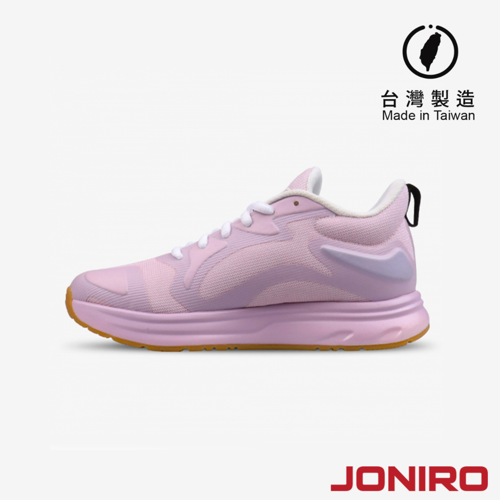 【JONIRO】台灣製造 Buzzer 戀愛粉 粉嫩 復古籃球鞋 穿搭 可愛 女鞋 (部分鞋款有現貨), , large