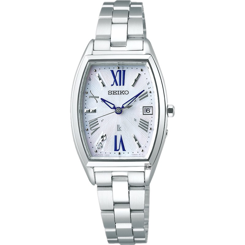 SEIKO 精工 LUKIA 太陽能電波女錶 1B32-0AA0W(SSVW165J), , large