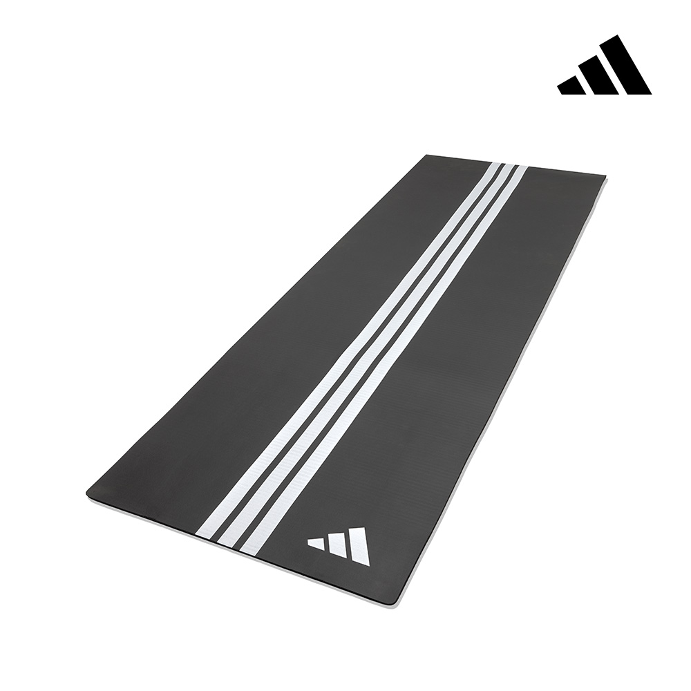 adidas 愛迪達 防滑訓練瑜珈墊-8mm (附贈背帶), , large