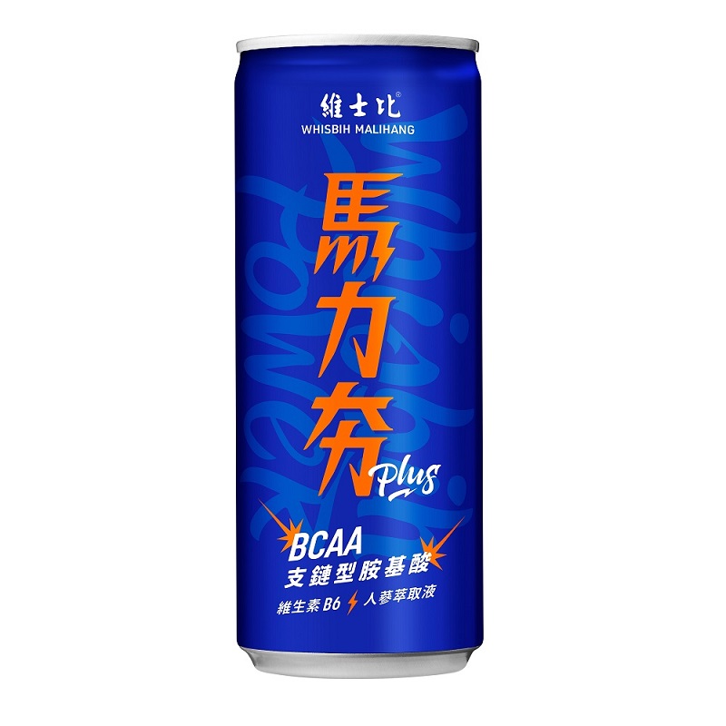 維士比馬力夯Plus能量飲料Can250ml, , large