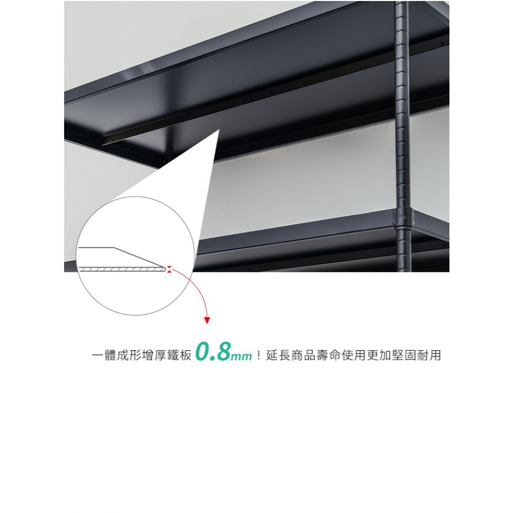 【Y HOUSE】120x60x60 cm two-layer hole-free iron plate storage rack rack iron rack - paint white, , large