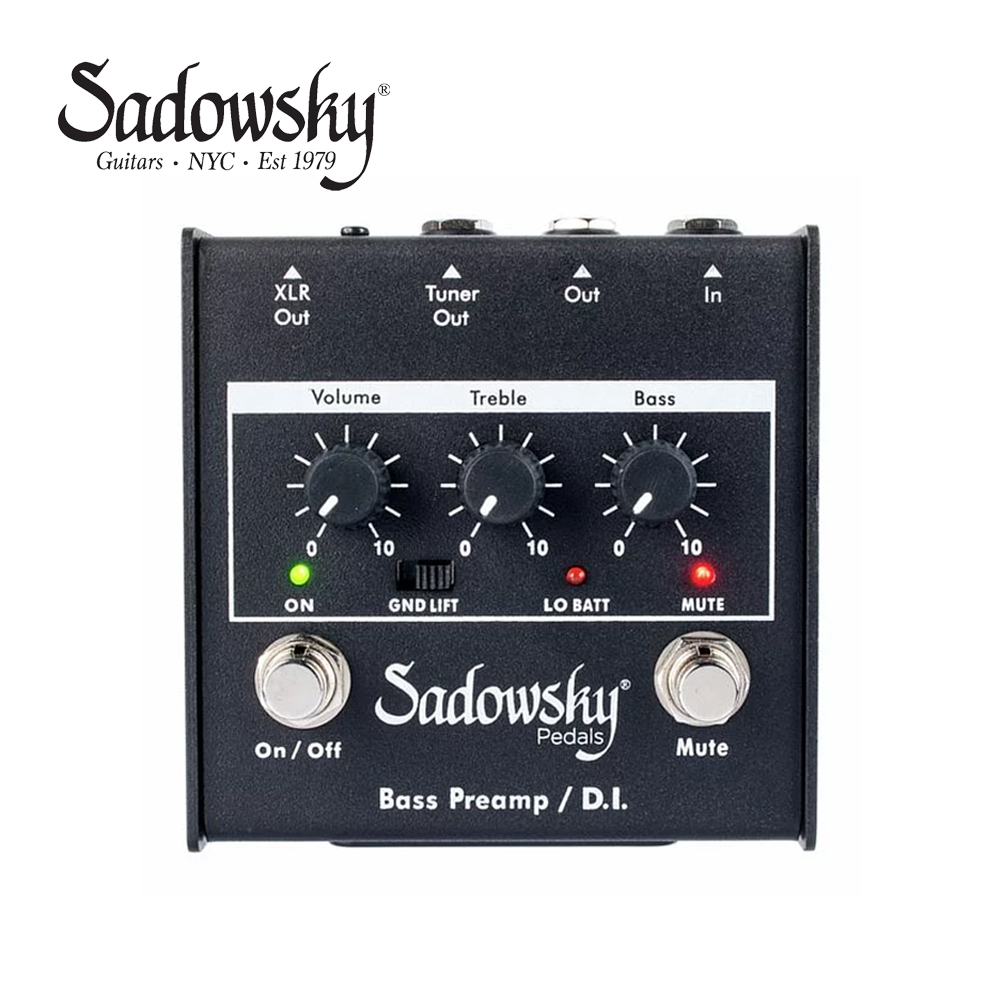Sadowsky SBP-1 Bass Preamp / DI 前級效果器【敦煌樂器】, , large