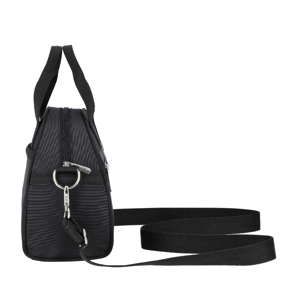 Lesportsac Round Small Satchel 手提肩背兩用包 側背包 手拿包 手提袋 半圓包 送禮 推薦(永恆黑), , large