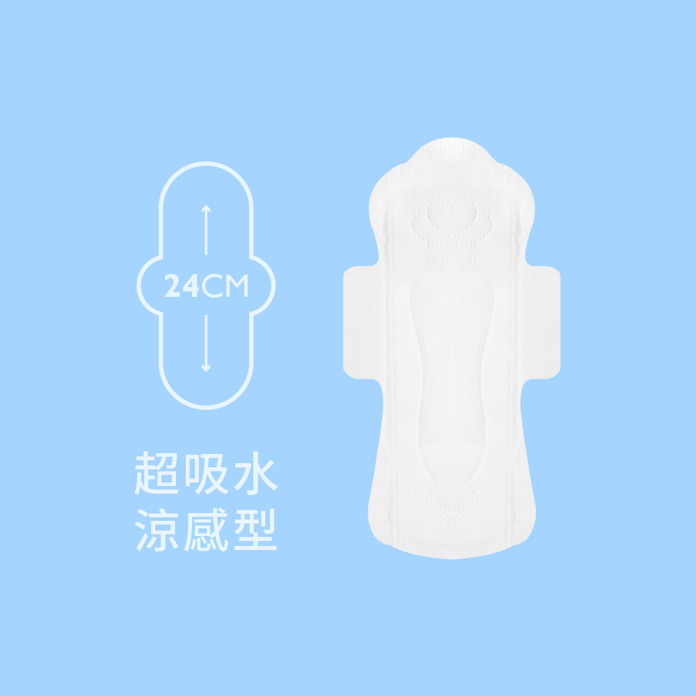 【康菲COMFIZ官方直營】超薄涼感衛生棉護墊｜薄荷涼感 衛生棉 護墊 涼感衛生棉 透氣 親膚 輕薄 超吸水 防塵包裝, , large