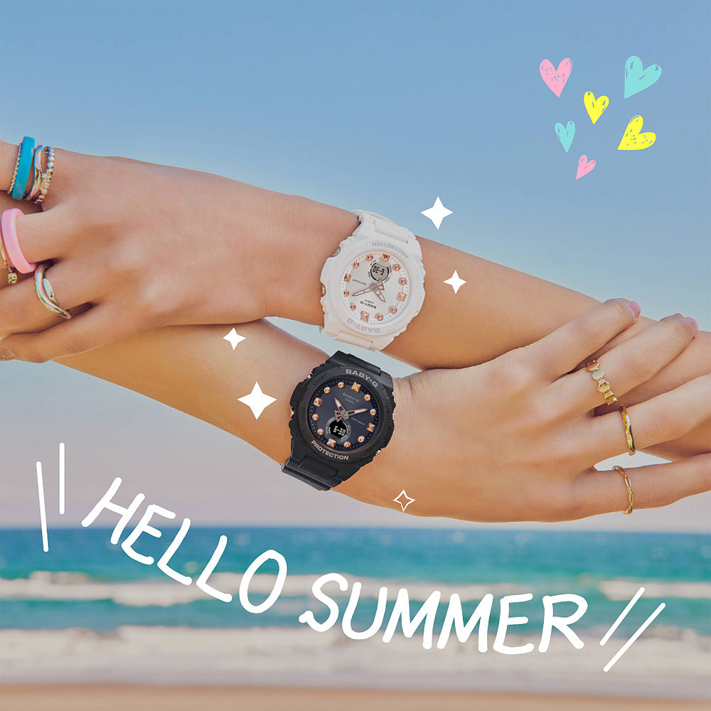 CASIO 卡西歐 BABY-G 夏季海灘手錶 BGA-320-7A2, , large