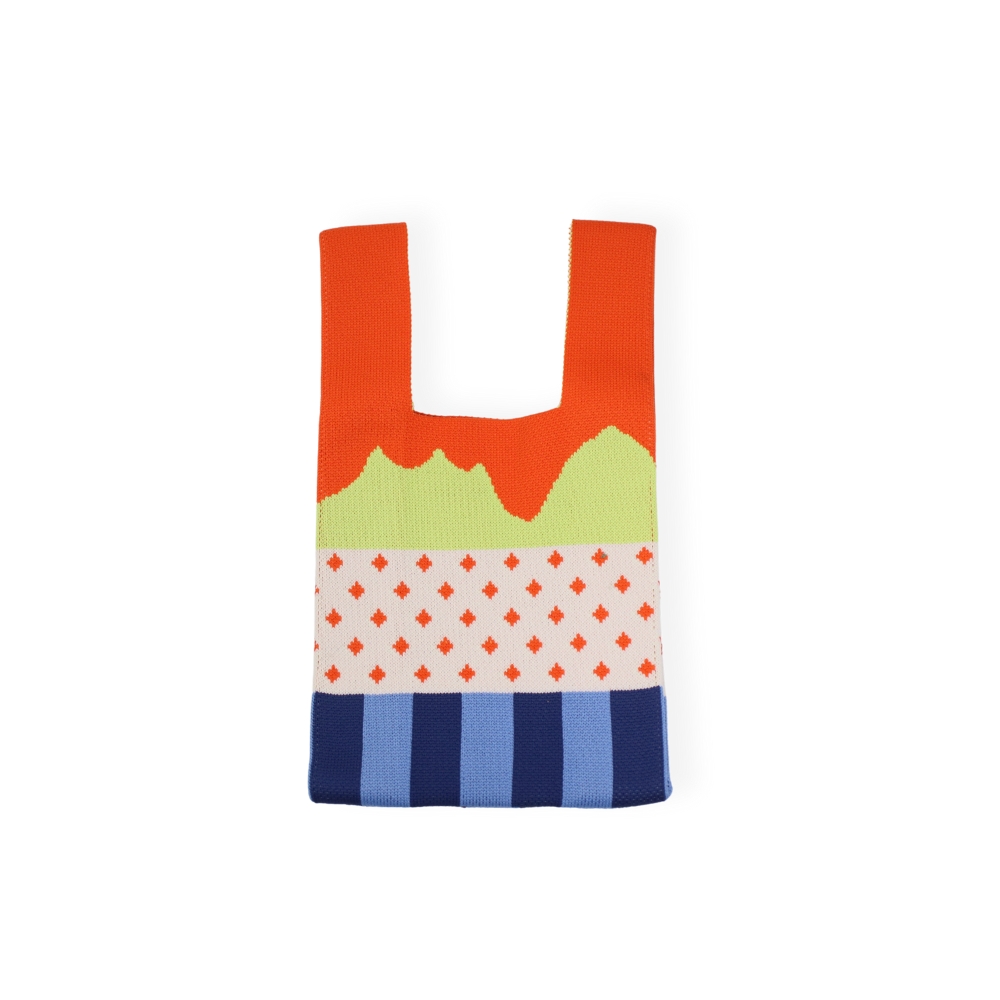 【YUN SELECT】 Knitted handbag, , large