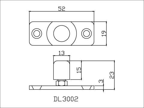 T-shaped Bottom Guide, , large