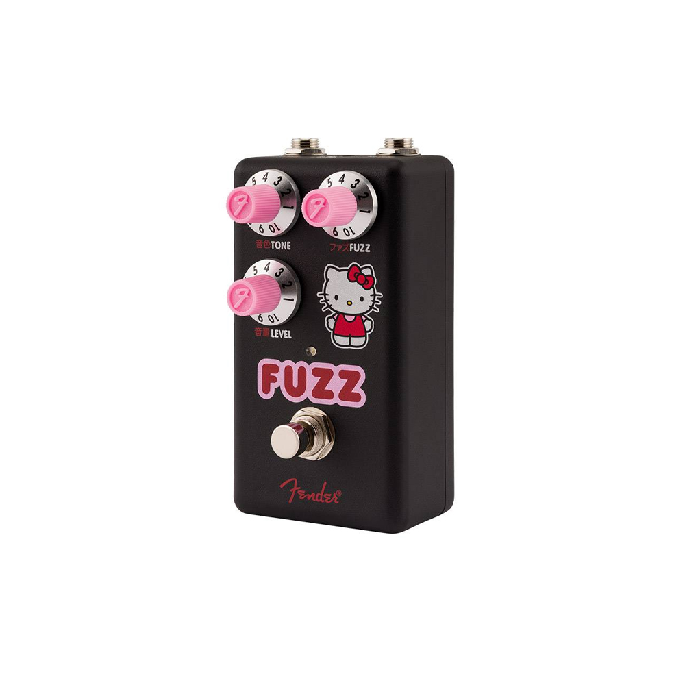 Fender x Hello Kitty Fuzz Pedal Black 聯名效果器, , large