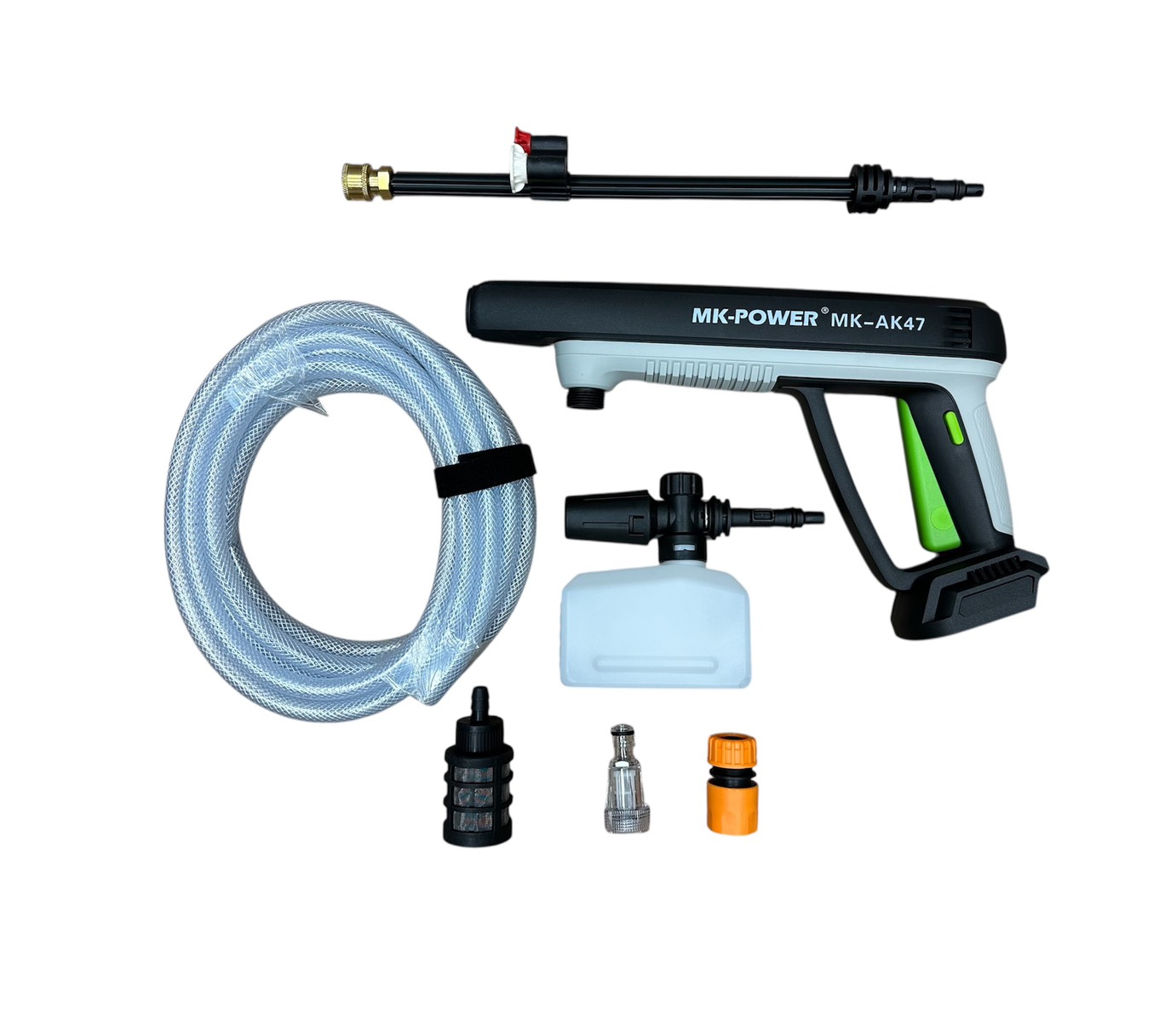 WIN五金 MK-POWER 18V無刷高壓清洗機 <MK-AK47+2.0電池(一電一充)> 通用牧田 洗車機 清潔機 清洗機 噴水槍 洗車 窗戶, , large