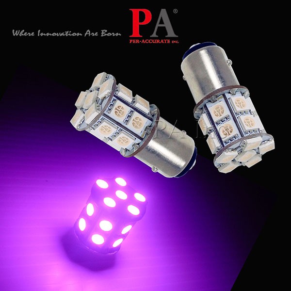 【PA LED】1157 雙芯 20晶 60晶體 SMD LED 尾燈 煞車燈 方向燈 藍 紅 黃 綠 白 紫 粉紅, , large