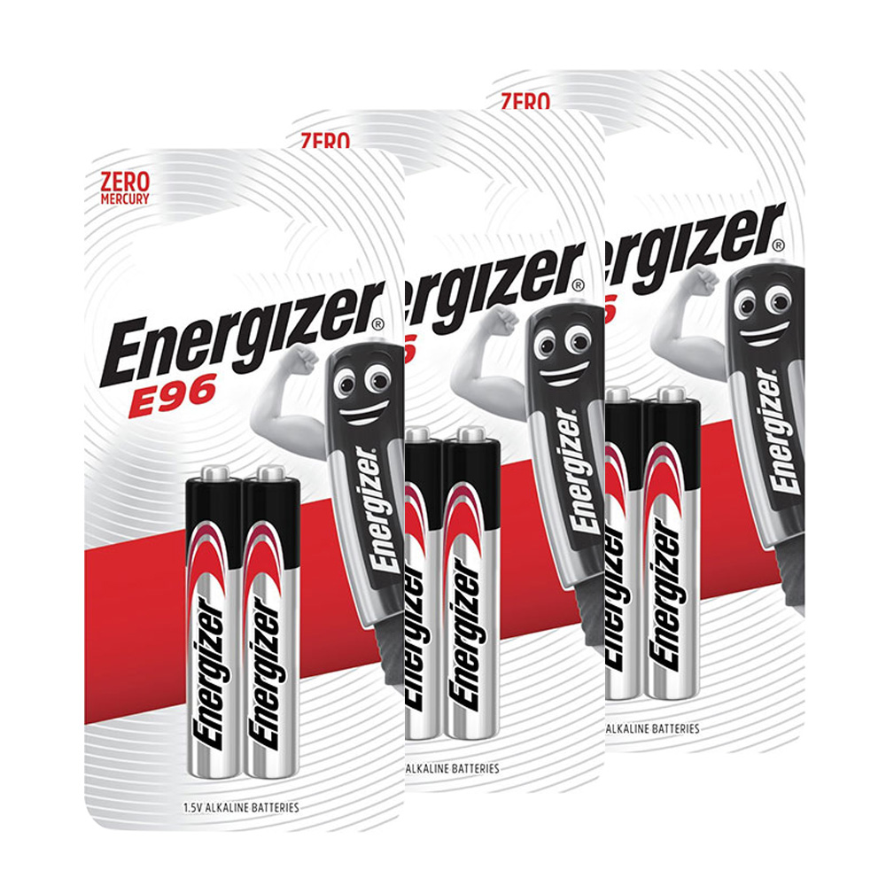Energizer 勁量 持久型6號鹼性電池 AAAA (6顆入), , large
