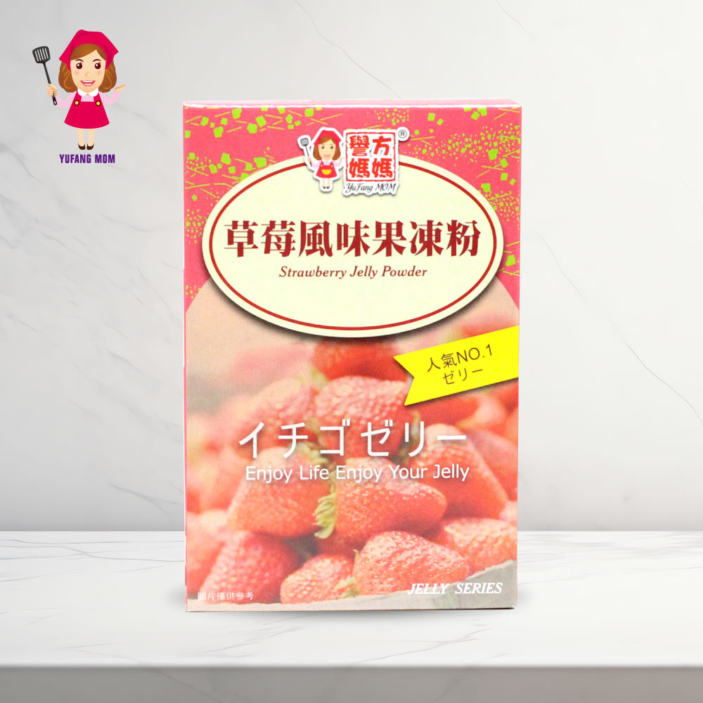 【譽方媽媽】草莓風味 果凍粉 100g, , large
