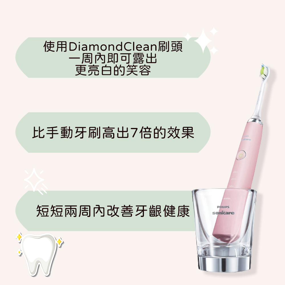 Philips Sonicare DiamondClean Sonic Electric Toothbrush HX9362, , large
