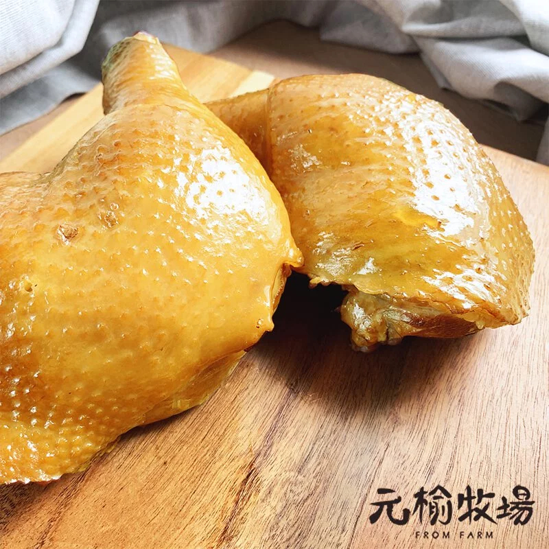 【元榆牧場】招牌鹽水雞帶骨全腿300g, , large