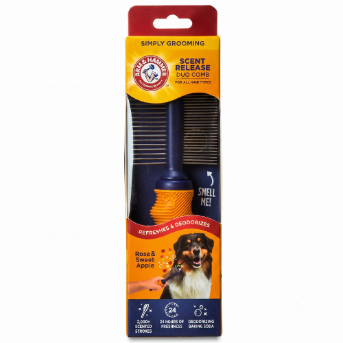 【PawHomie】ARM&HAMMER 魔法拆結排梳 玫瑰 寵物 寵物梳子 狗狗梳子 順毛梳 開結梳, , large