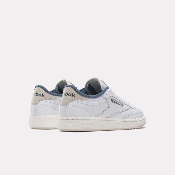 Kixpress-Reebok Club C 85 男女 休閒鞋 運動 經典 復古 皮革 簡約 百搭 舒適 白灰藍 [100033086], , large