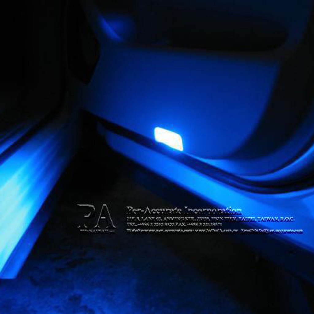 【PA LED】雙尖 36MM 酷炫 藍光 6晶 SMD LED 室內燈 化妝燈 腳踏燈 牌照燈 行李箱燈 迎賓燈, , large