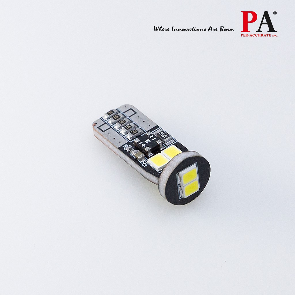 【PA LED】T10 2835 6晶 SMD LED 室內燈 化妝燈 腳踏燈 車門燈 行李箱燈 倒車燈, , large