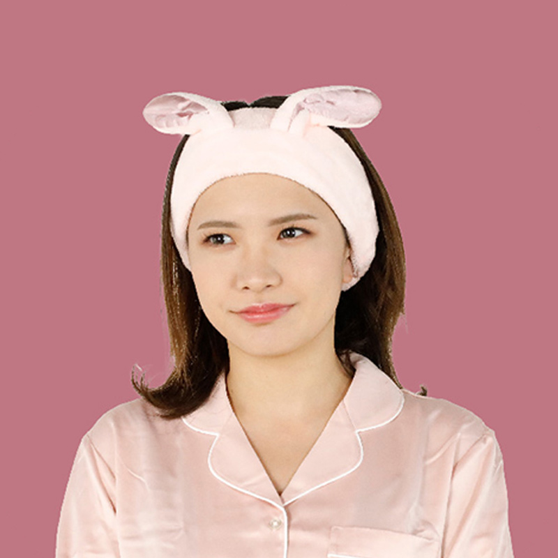 water absorption animal hair band satin, , large