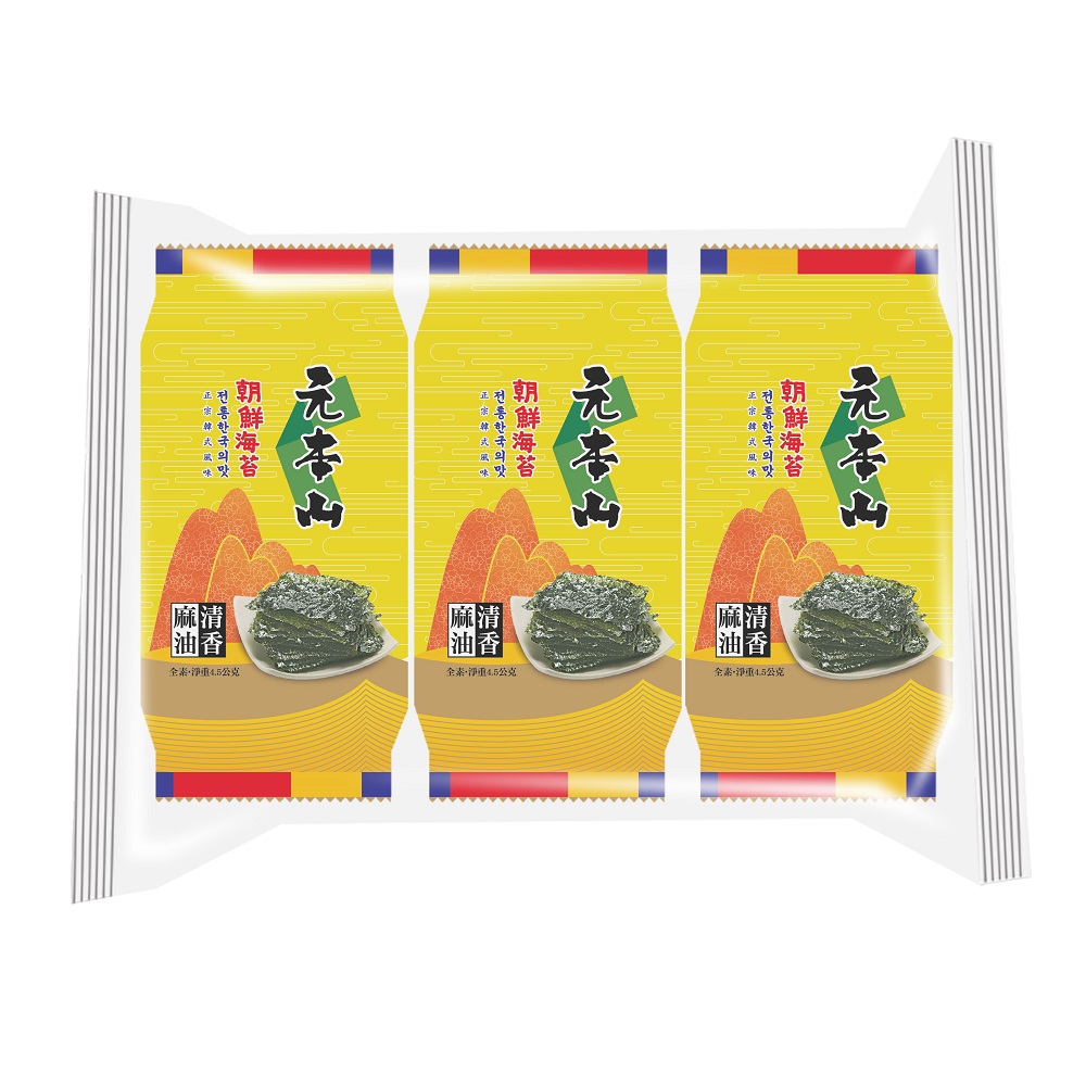 元本山朝鮮海苔3入裝, , large