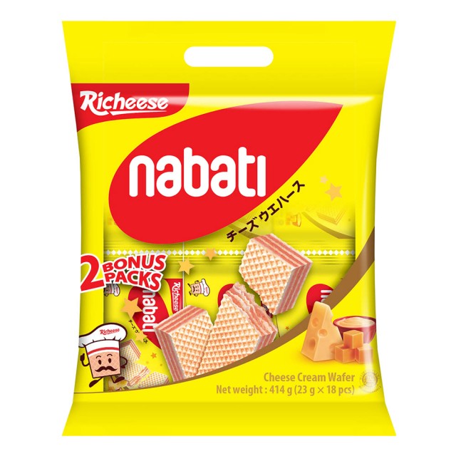 麗芝士Nabati 起司威化餅414g, , large