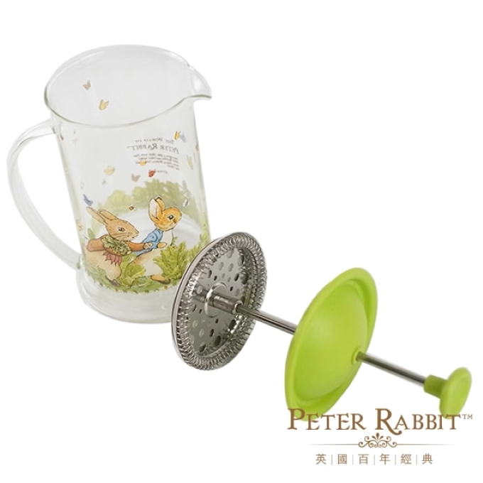 【 Peter Rabbit 比得兔】比得生活館｜英國正版授權｜ 比得兔跑兔 650ml 沖茶壺, , large
