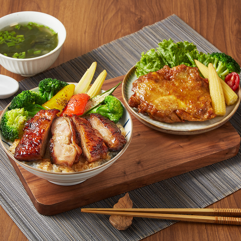 【DaChan Foods】 Honey-Glazed Chicken Leg Steak (190g/pack), , large