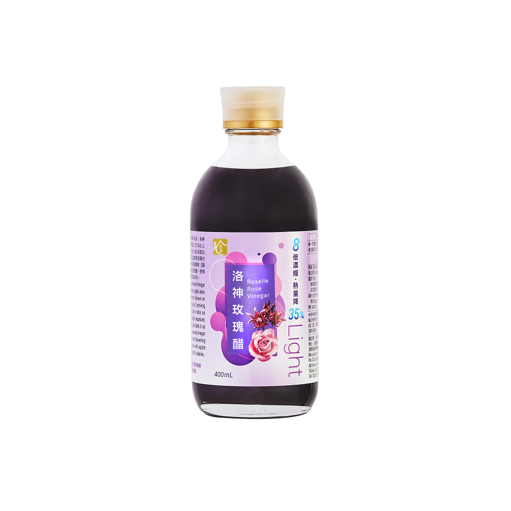 百家珍洛神玫瑰醋400ml, , large