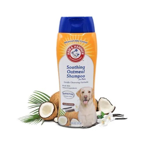 【PawHomie】ARM&HAMMER 洗護-犬用亮澤保濕沐浴露20oz, , large