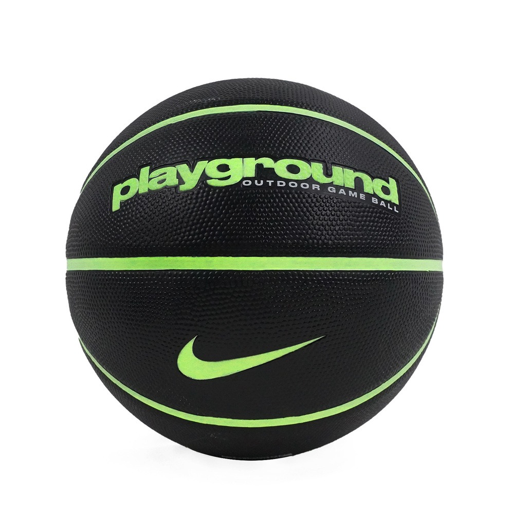 [秉宸] NIKE EVERYDAY PLAYGROUND 7號籃球 黑x綠, , large