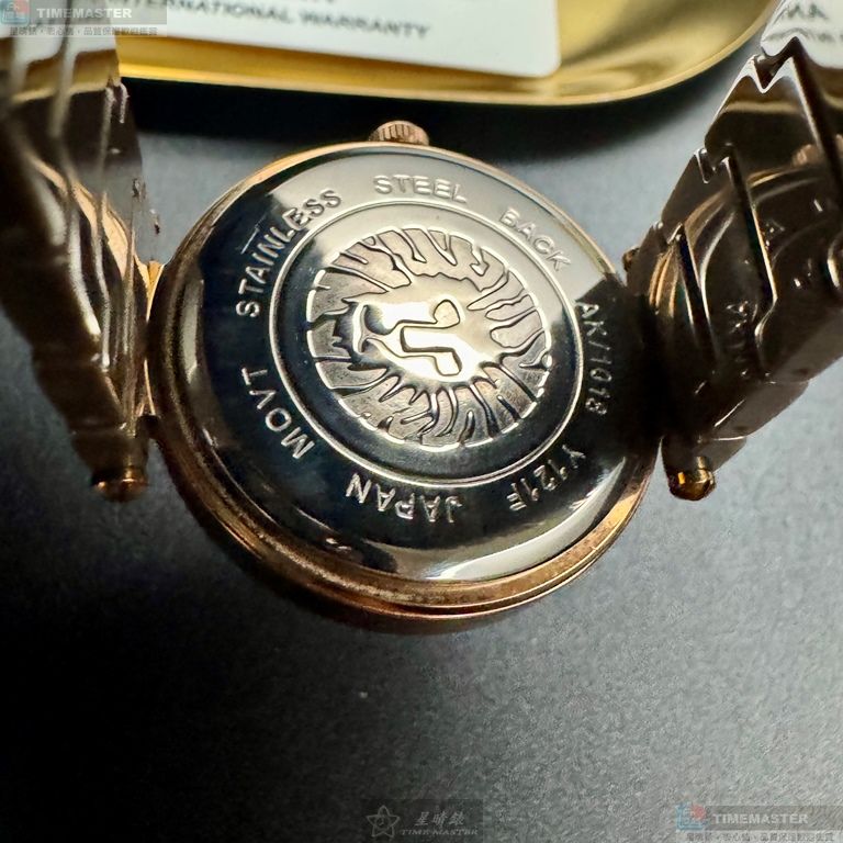[星晴錶業]ANNE KLEIN手錶,34mm,AN00026香檳紅錶面玫瑰金錶殼香檳紅陶瓷錶帶款, , large