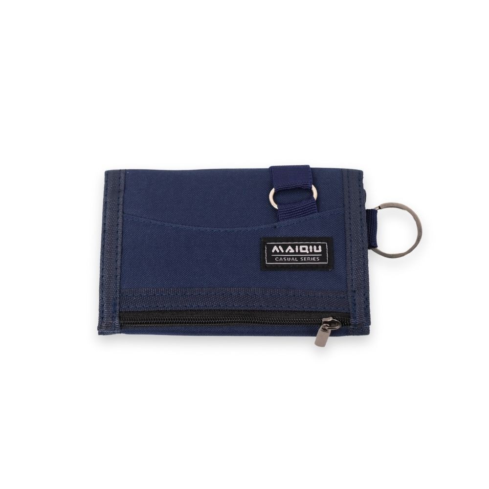 【MQ】Nylon tri-fold short clip, , large