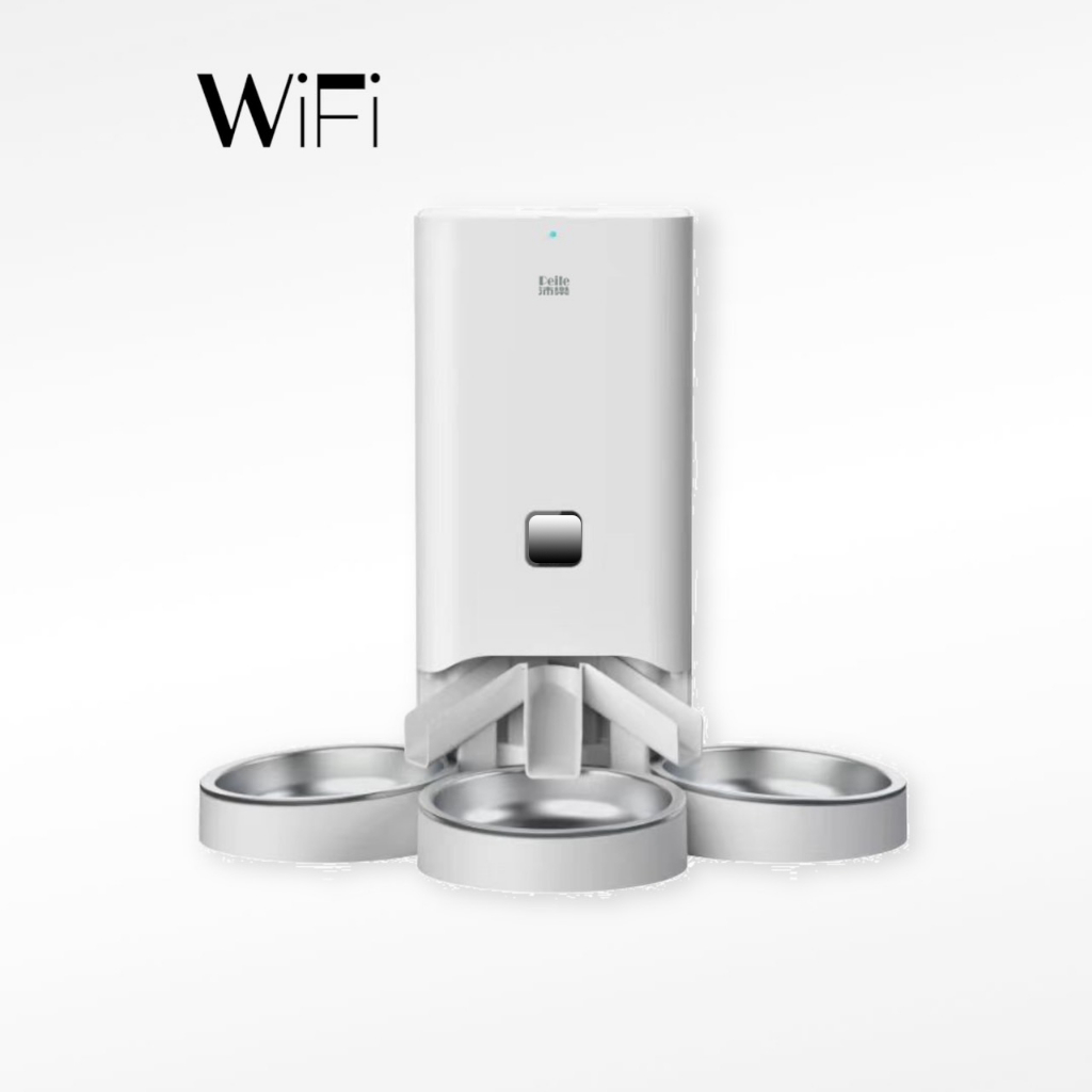 Peile沛樂三槽餵食器(WiFi版)適合多寵家庭選擇 多寵共食 一機抵三機, , large