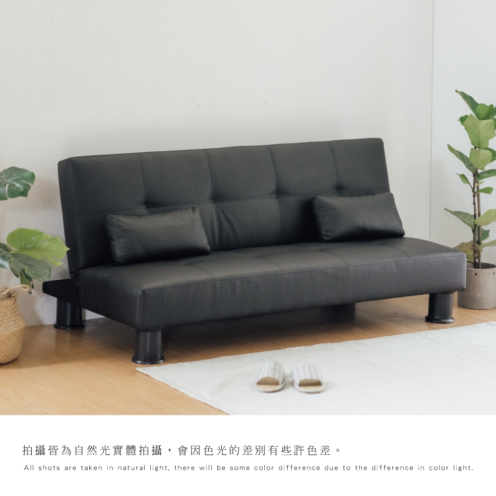 沙發床 三人沙發 雙人沙發 小沙發 SF057, 黑色, large