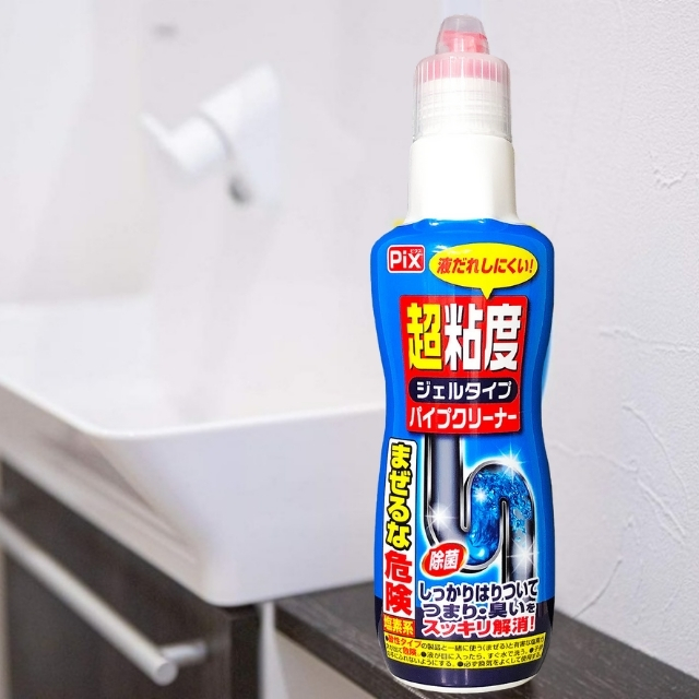 〔本野有限公司〕日本獅子化學超黏度凝狀水管清潔劑400g -4入, , large