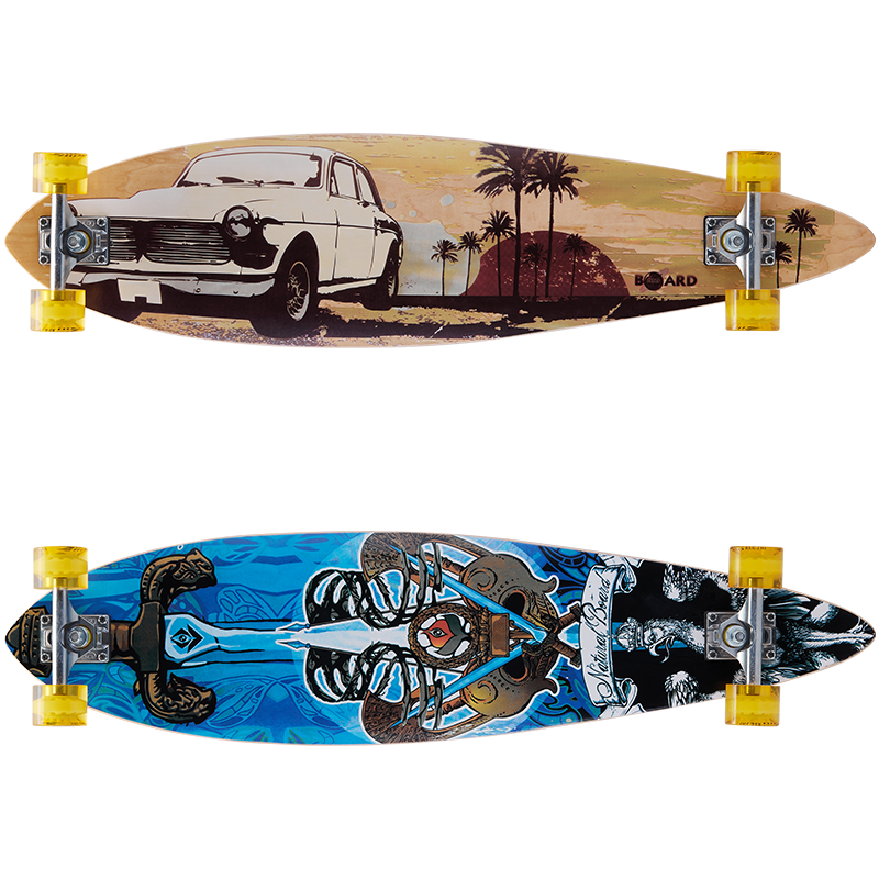 【InLask 英萊斯克】36inch Canadian Maple Long Board, , large