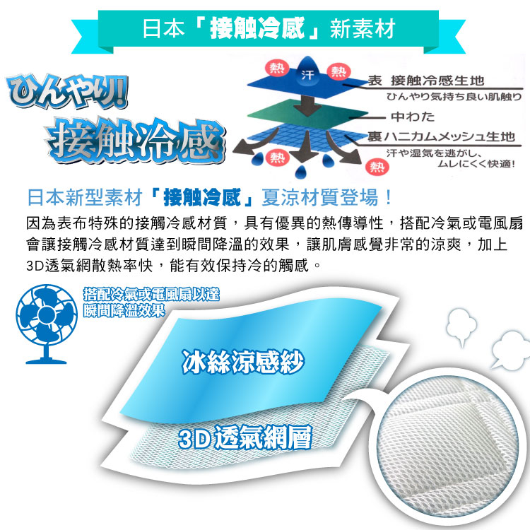 【LASSLEY】冰絲涼感枕墊枕片枕頭保潔墊枕巾墊枕涼枕冰枕, , large