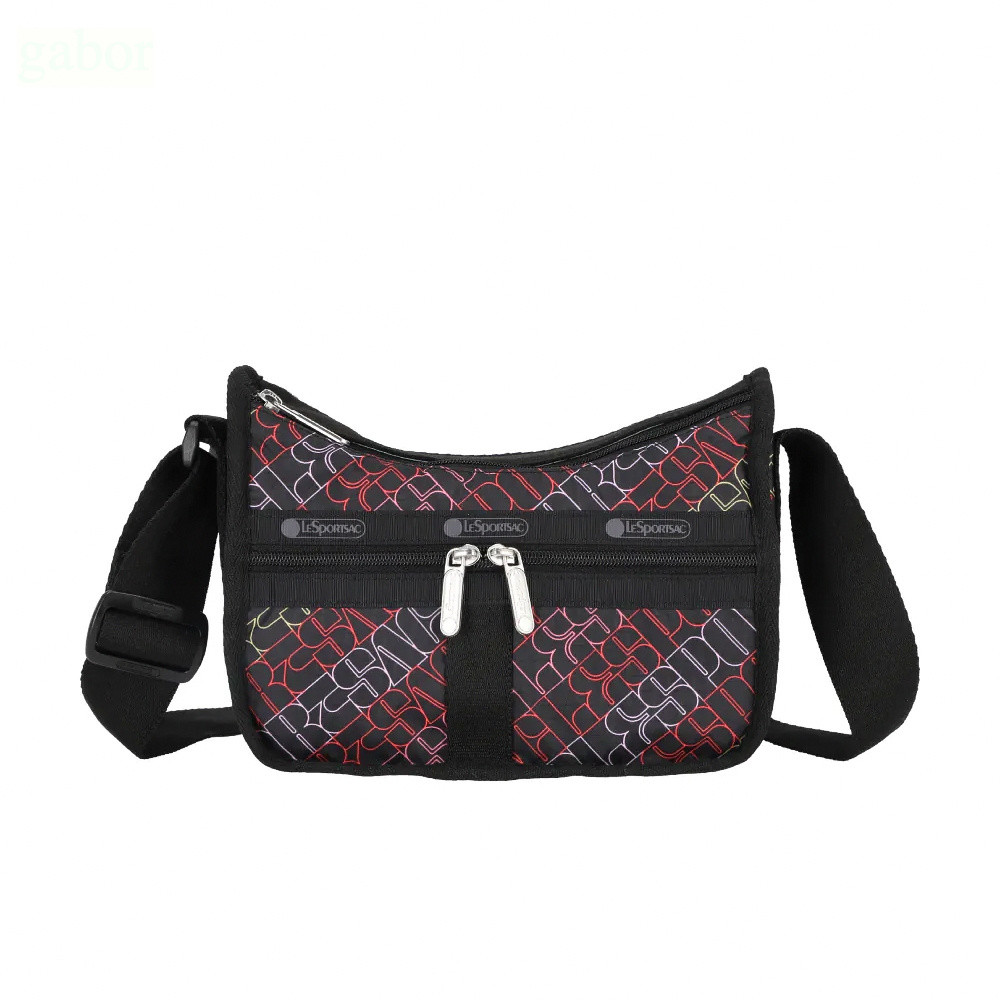 LeSportsac Small Everyday Bag 小型斜背包 送禮-霓光字舞, , large