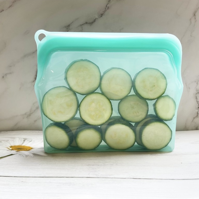 [超尚選] 黑曜灰 470ml 超密封系列保鮮袋 矽膠食物袋 食物袋 矽膠袋 矽膠密封保鮮袋 保鮮袋 舒肥袋 夾鏈袋 密封袋  Eco Believer, , large